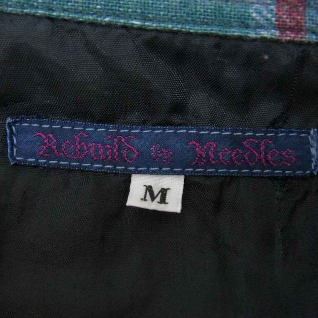 リビルドバイニ－ドルズ Rebuild by Needles Flannel Shirt フランネル