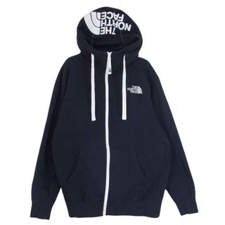 ザノースフェイス(THE NORTH FACE)のTHE NORTH FACE ノースフェイス NT62130 SWEAT FULLZIP HOODIE スウェット フルジップ フーディー パーカー ネイビー系 M【中古】(パーカー)