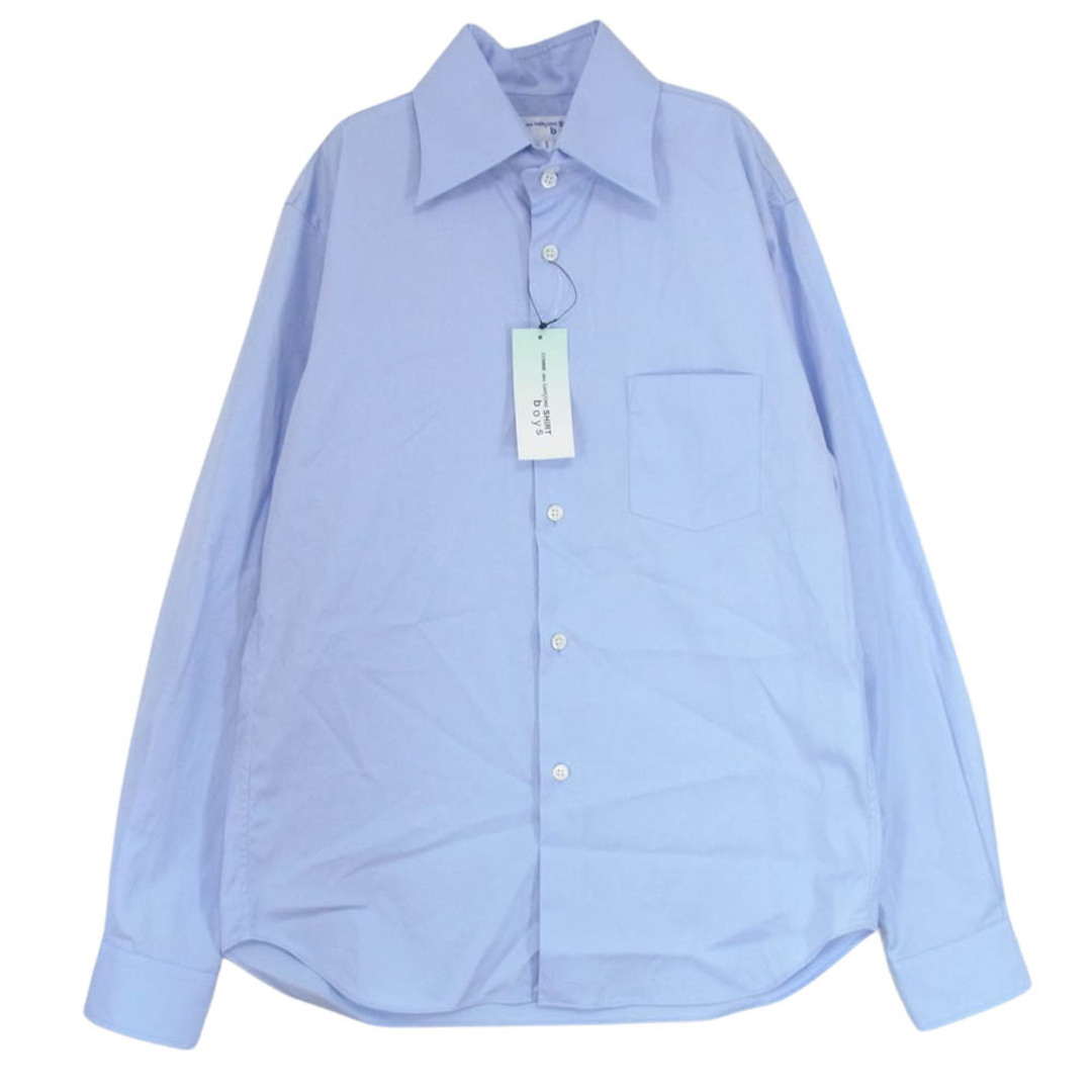 COMME des GARCONS コムデギャルソン S25912 A SHIRT BOYS シャツ ボーイズ 長袖 シャツ ライトブルー系 S