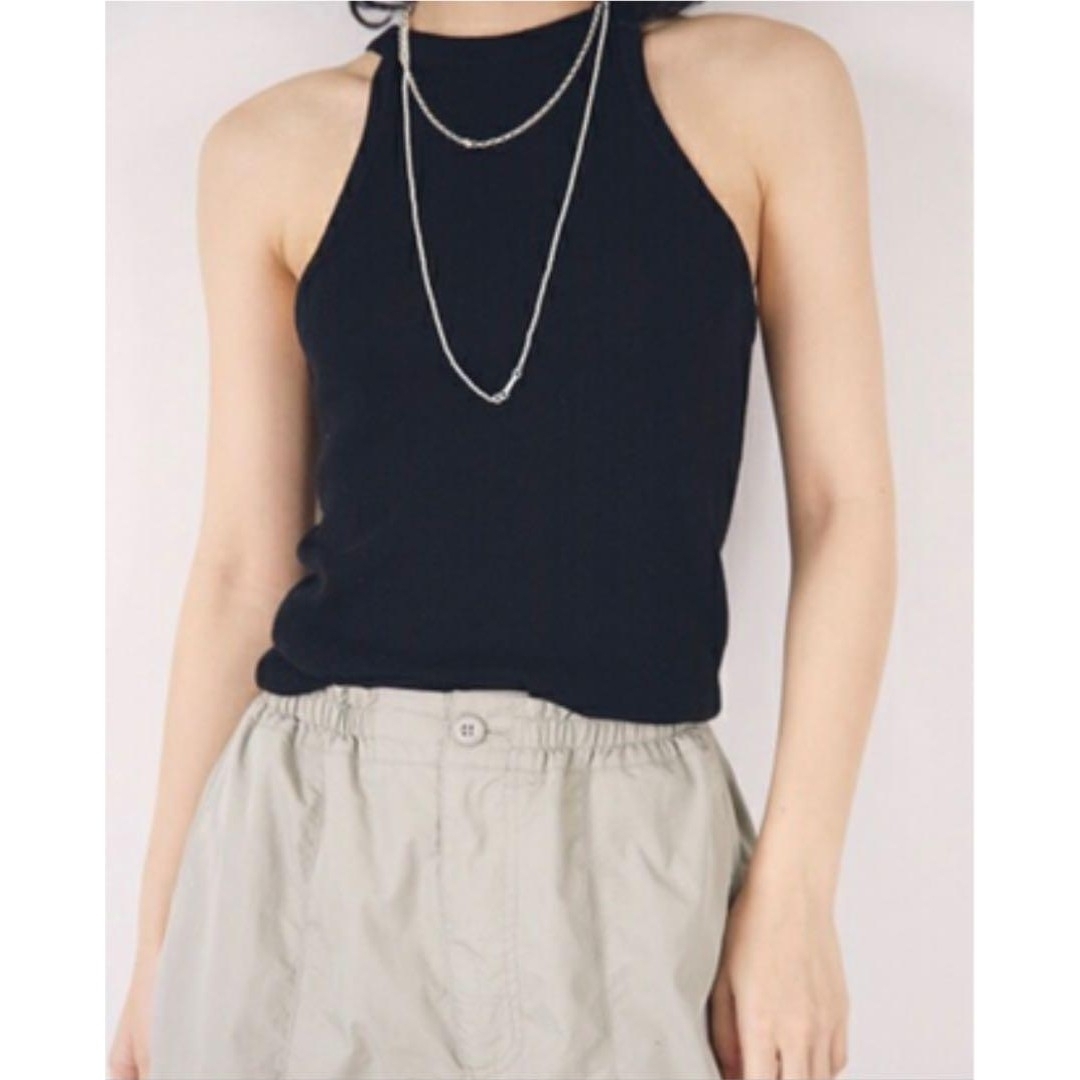 TODAYFUL - 【新品】TODAYFUL レイヤードニットカーディガン 黒 リブ