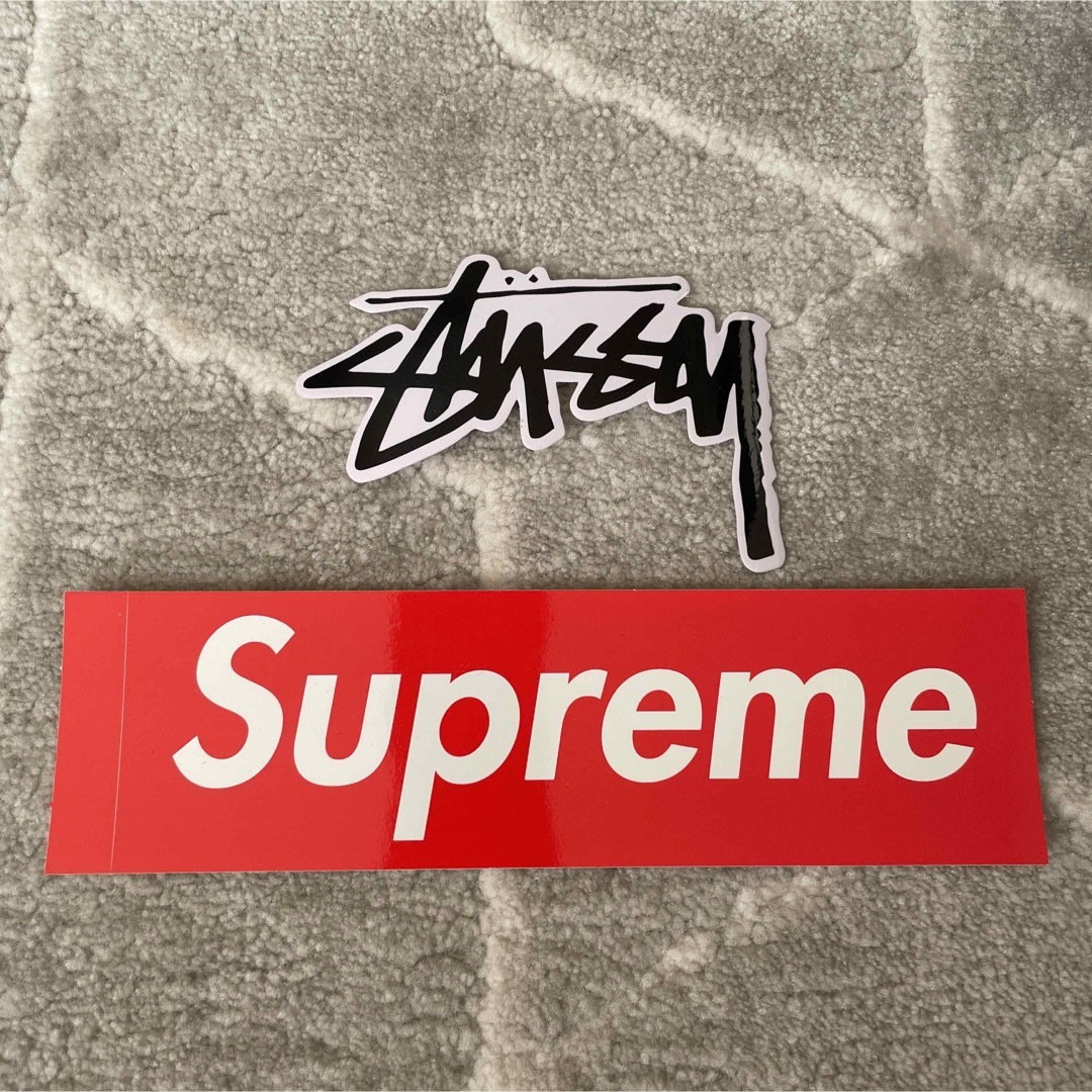 stussy supreme ステッカー ステューシー シュプリーム