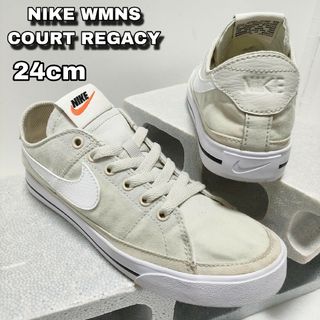 ナイキ(NIKE)の24cm【NIKE WMNS COURT REGACY】ナイキ コートレガ(スニーカー)