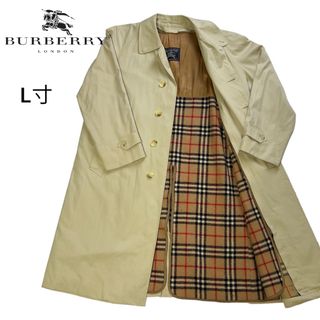 バーバリー(BURBERRY)の【バーバリー】メンズステンカラーコート　ライナー付き　ノバチェック　英国製(ステンカラーコート)