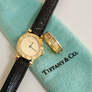 ティファニーTIFFANY K 18アトラスウォッチ ヴィンテージ時計 18金