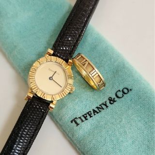 ティファニー(Tiffany & Co.)のティファニーTIFFANY K 18アトラスウォッチ ヴィンテージ時計 18金(腕時計)