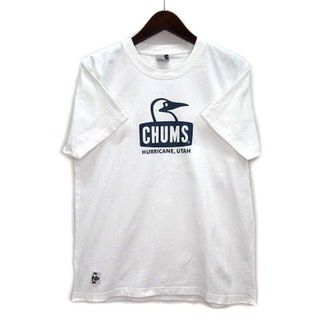 チャムス(CHUMS)のチャムス ブービーフェイス Tシャツ 半袖 ヘビーオンス コットン ホワイト S(Tシャツ/カットソー(半袖/袖なし))