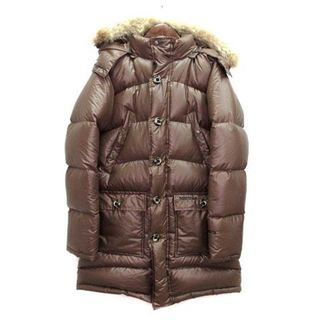 マーモット(MARMOT)のマーモット M-3 リップストップ ダウンコート ジャケット ブラウン 茶 M(ダウンジャケット)