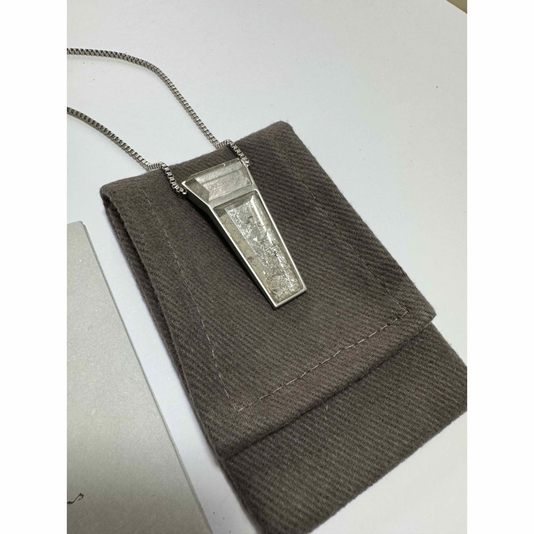 新品 rick owens CRYSTAL TRUNK CHARM ネックレス