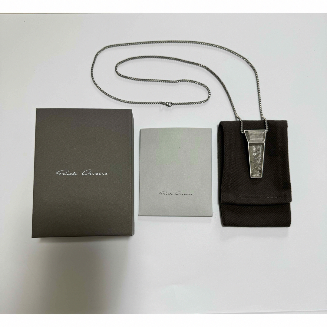 新品 rick owens CRYSTAL TRUNK CHARM ネックレス