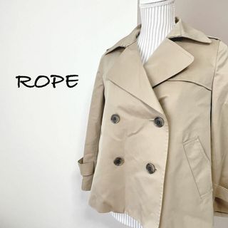 ROPE' - ♡新品♡石原さとみさん着用 ROPE 麻コットントレンチコート