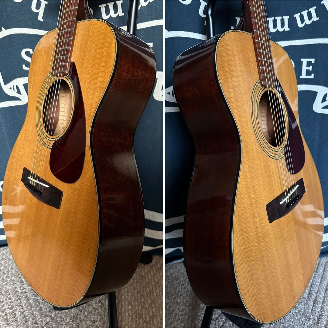 美品❣️ヤマハ オールド レア❣️国産ビンテージ FG130グリーンラベル‼️