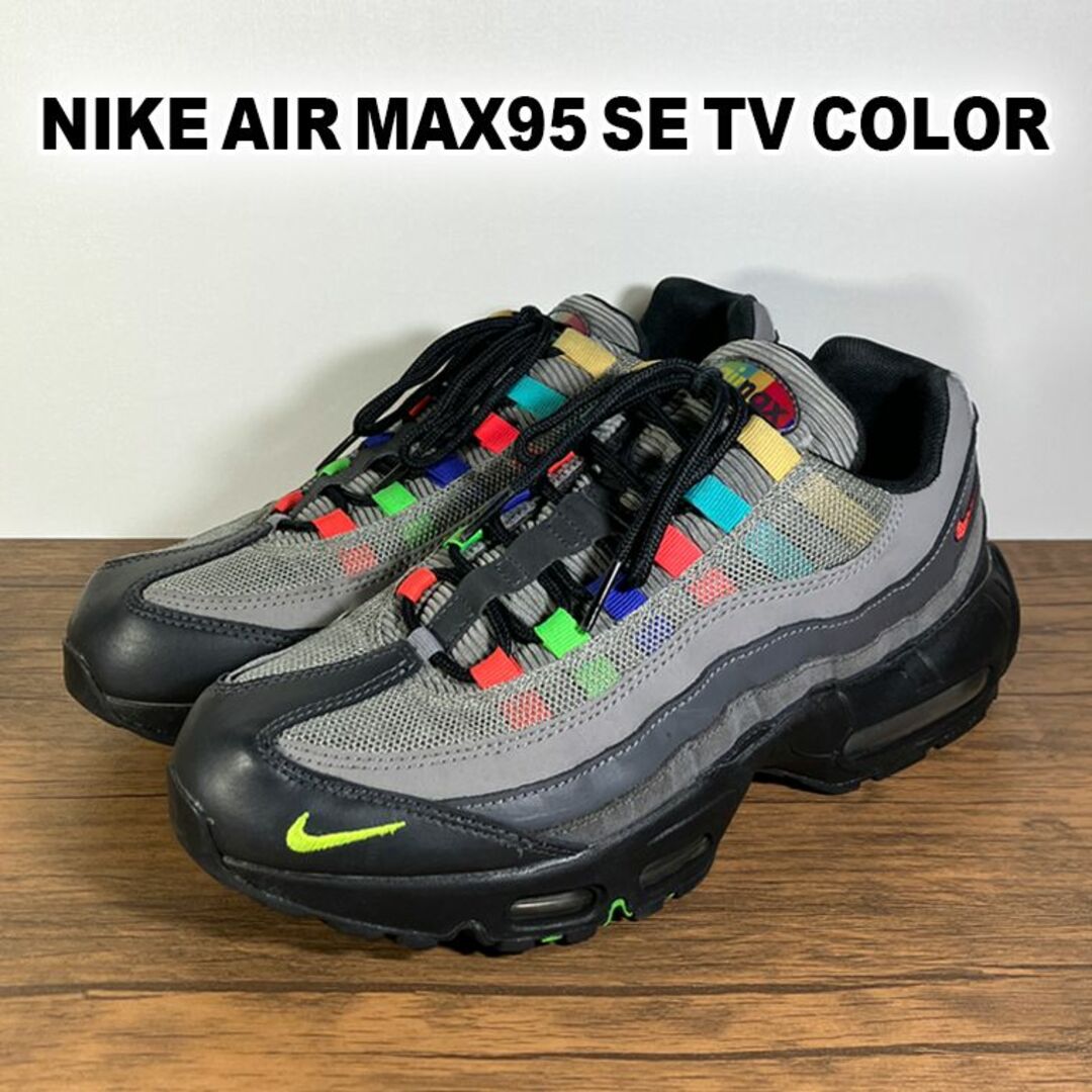 NIKE AIR MAX 95 SE テレビカラー バーズ スニーカー 26cm | フリマアプリ ラクマ