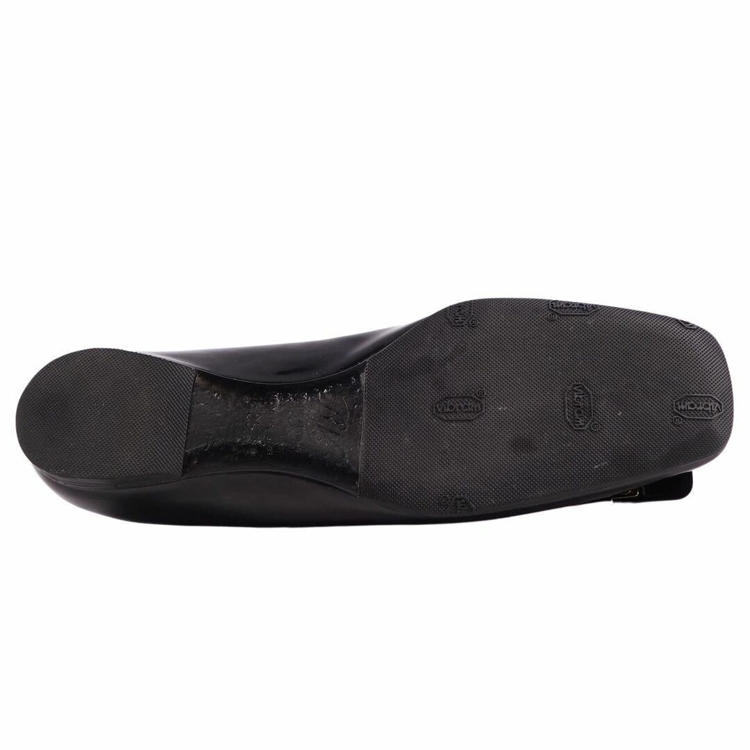 ROGER VIVIER(ロジェヴィヴィエ)のロジェヴィヴィエ Roger Vivier パンプス フラットパンプス ベル ヴィヴィエ パテントレザー シューズ レディース 35(22cm相当) ブラック レディースの靴/シューズ(ハイヒール/パンプス)の商品写真
