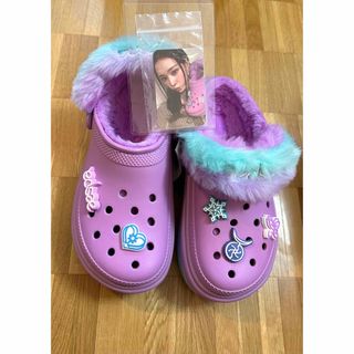 crocs - aespa × crocs クロックス Winter ウィンター トレカ付 24の