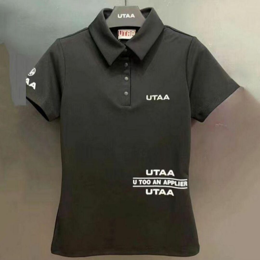 UTAA ユタ ゴルフ レディース トップス 半袖 ポロシャツ（グリーン）