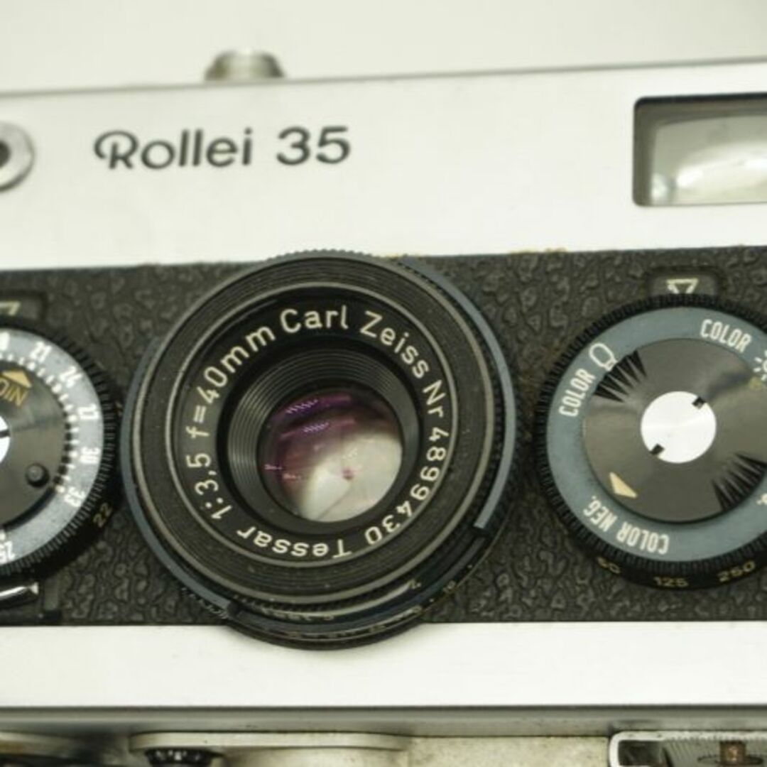 8520 良品 Rollei 35 露出計OK ドイツ製 シルバー-