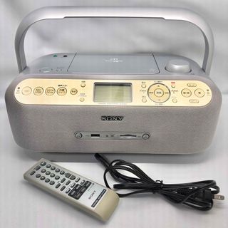 SONY - SONY CDラジオ メモリーレコーダー ZS-R110CPの通販|ラクマ