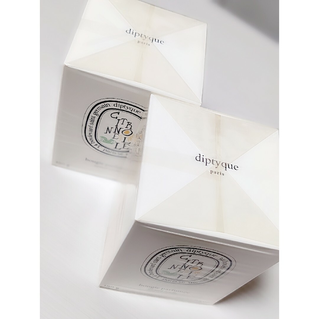 diptyque - 【未開封新品】diptyque キャンドル シトロネル 190g 2個