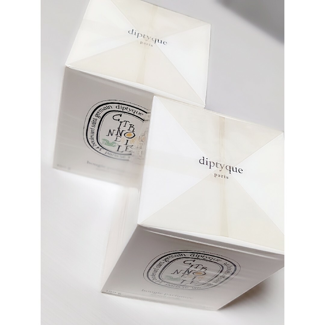 diptyque - 【未開封新品】diptyque キャンドル シトロネル 190ｇ ２個