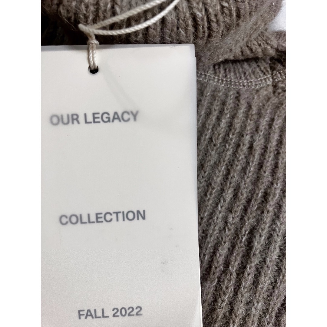 新品 48 22AW OUR LEGACY シルク混タートネックニット 5280