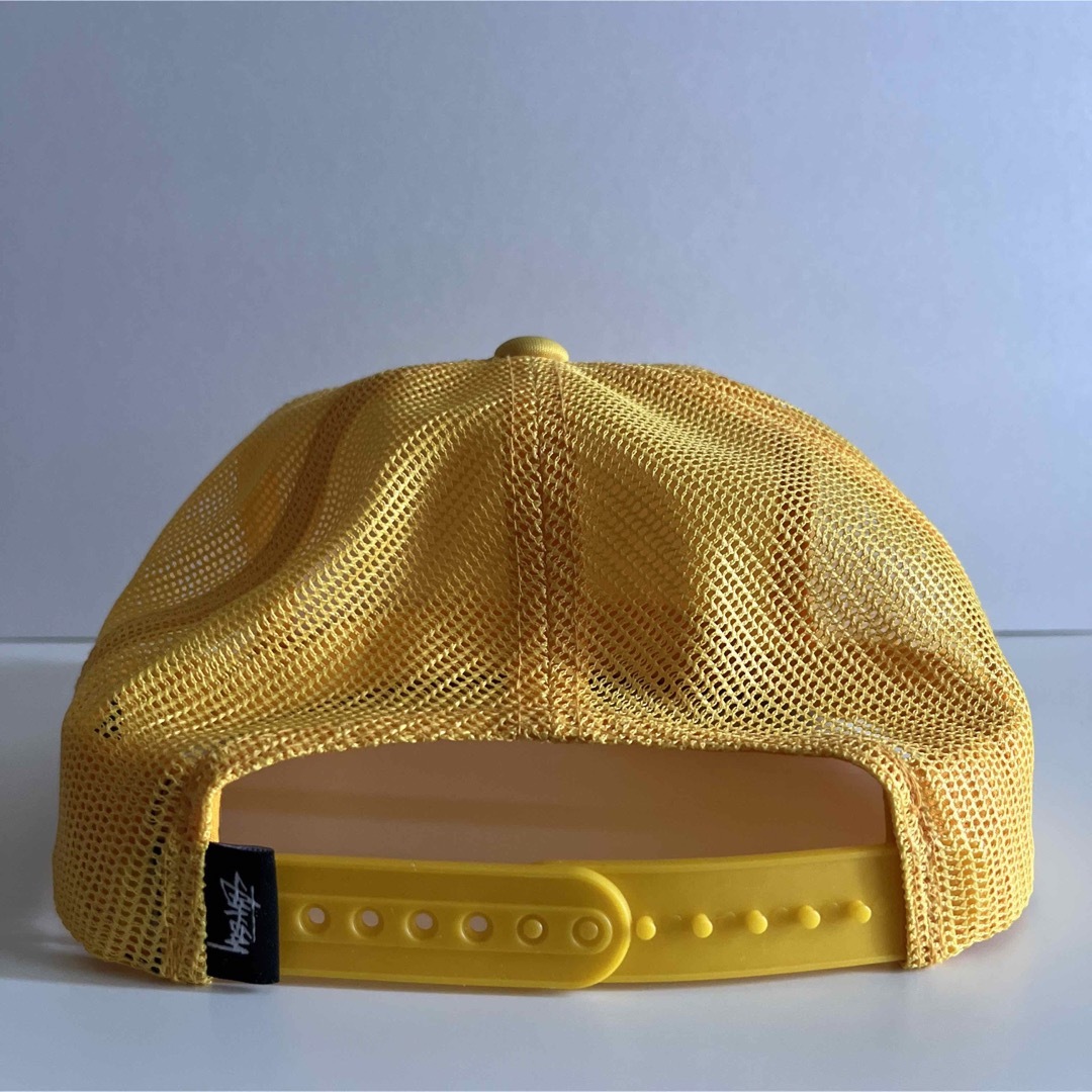 STUSSY(ステューシー)のStussy ステューシー メッシュキャップ イエロー 黄 メンズの帽子(キャップ)の商品写真