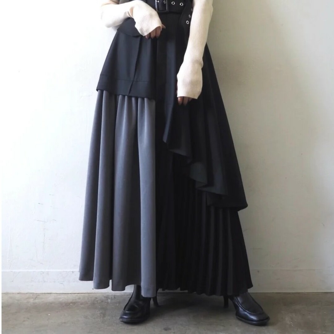 YUKKO COLLABORATION ASYMMETRY GILET DREの通販 by ゆまゆま's shop