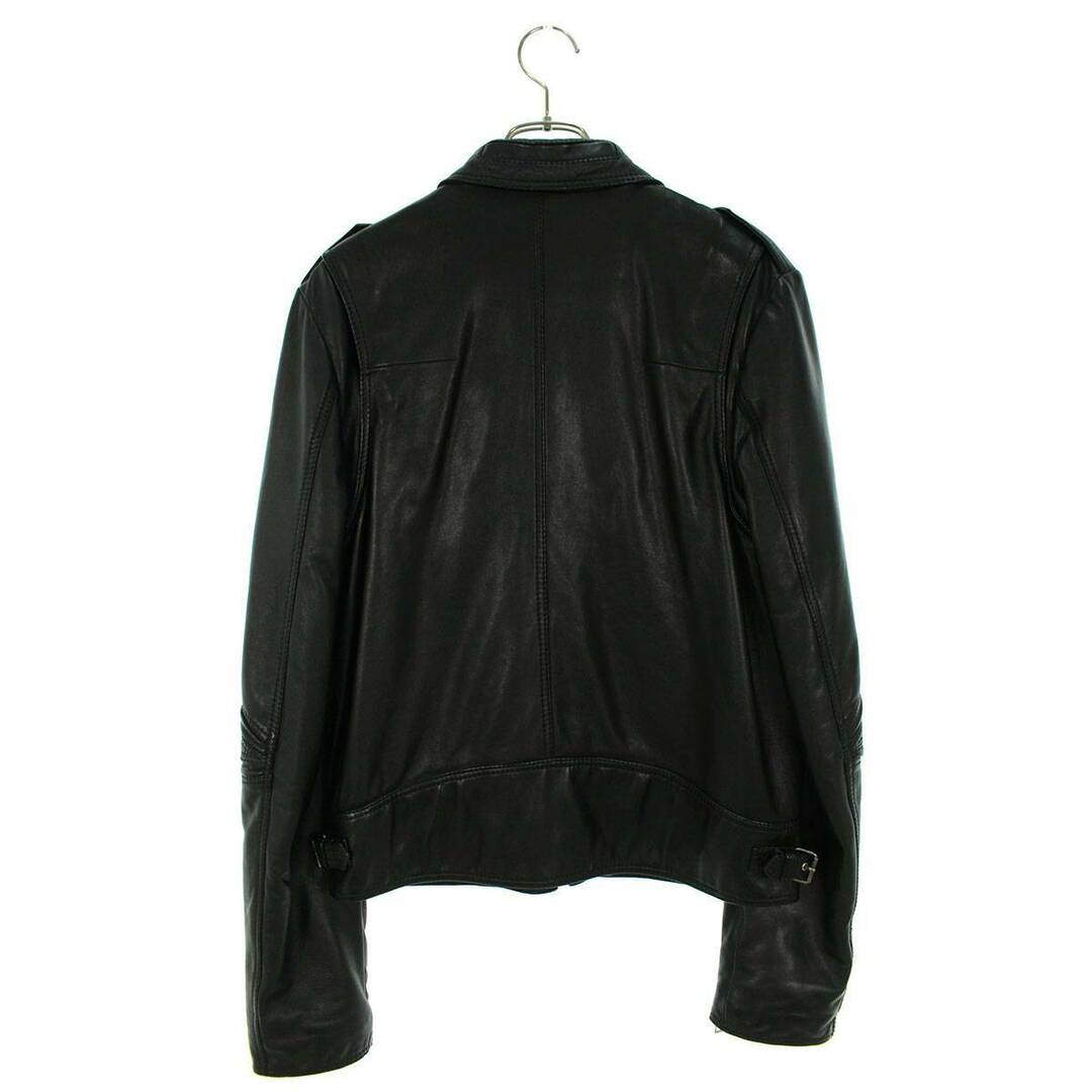 DIOR HOMME(ディオールオム)のディオールオム  06AW  L ZIP 6HH5047001 Lジップ ラムスキンジップアップレザージャケット メンズ 46 メンズのジャケット/アウター(レザージャケット)の商品写真