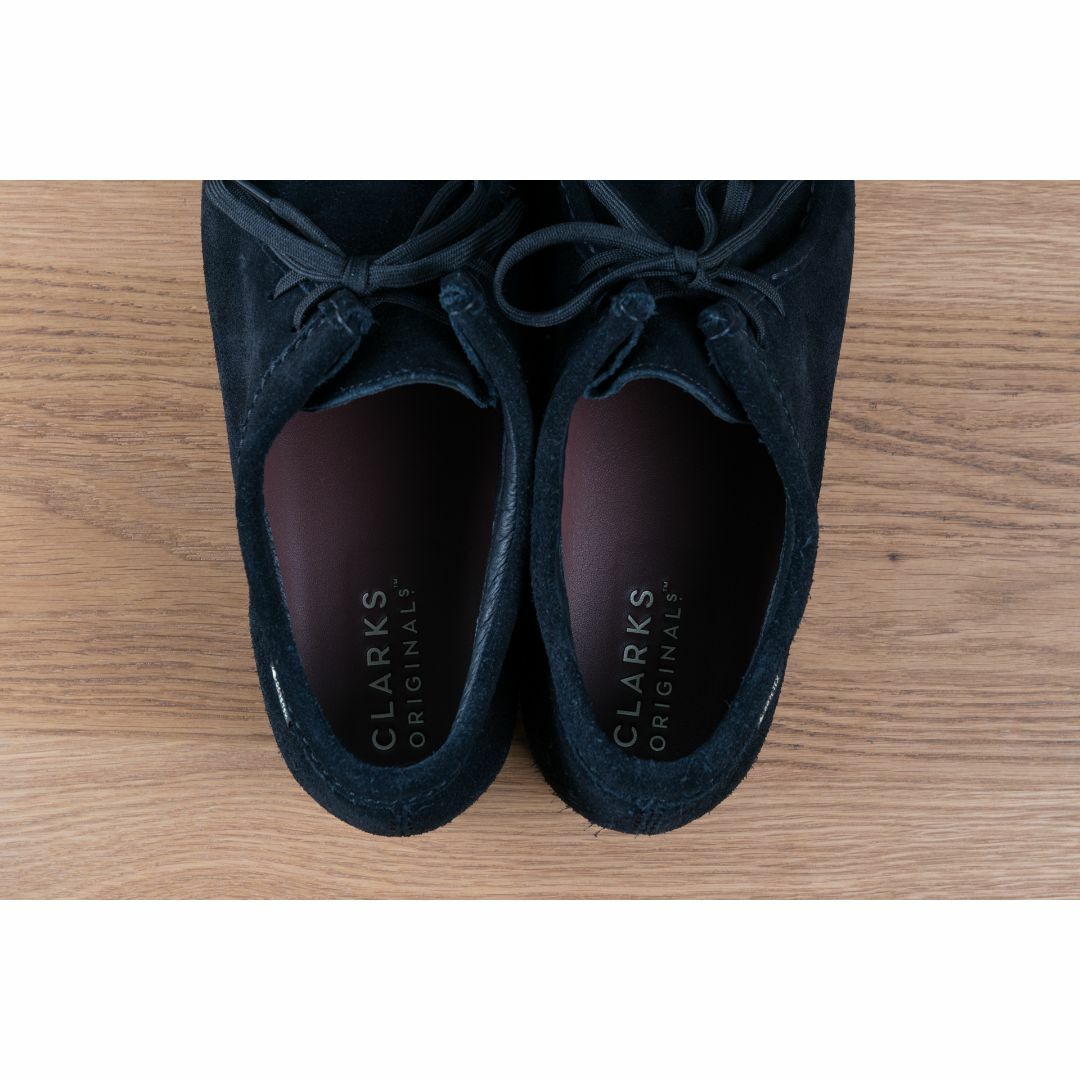 Clarks(クラークス)のWallabee GTX / メンズワラビーゴアテックス （ブラックスエード） メンズの靴/シューズ(スリッポン/モカシン)の商品写真