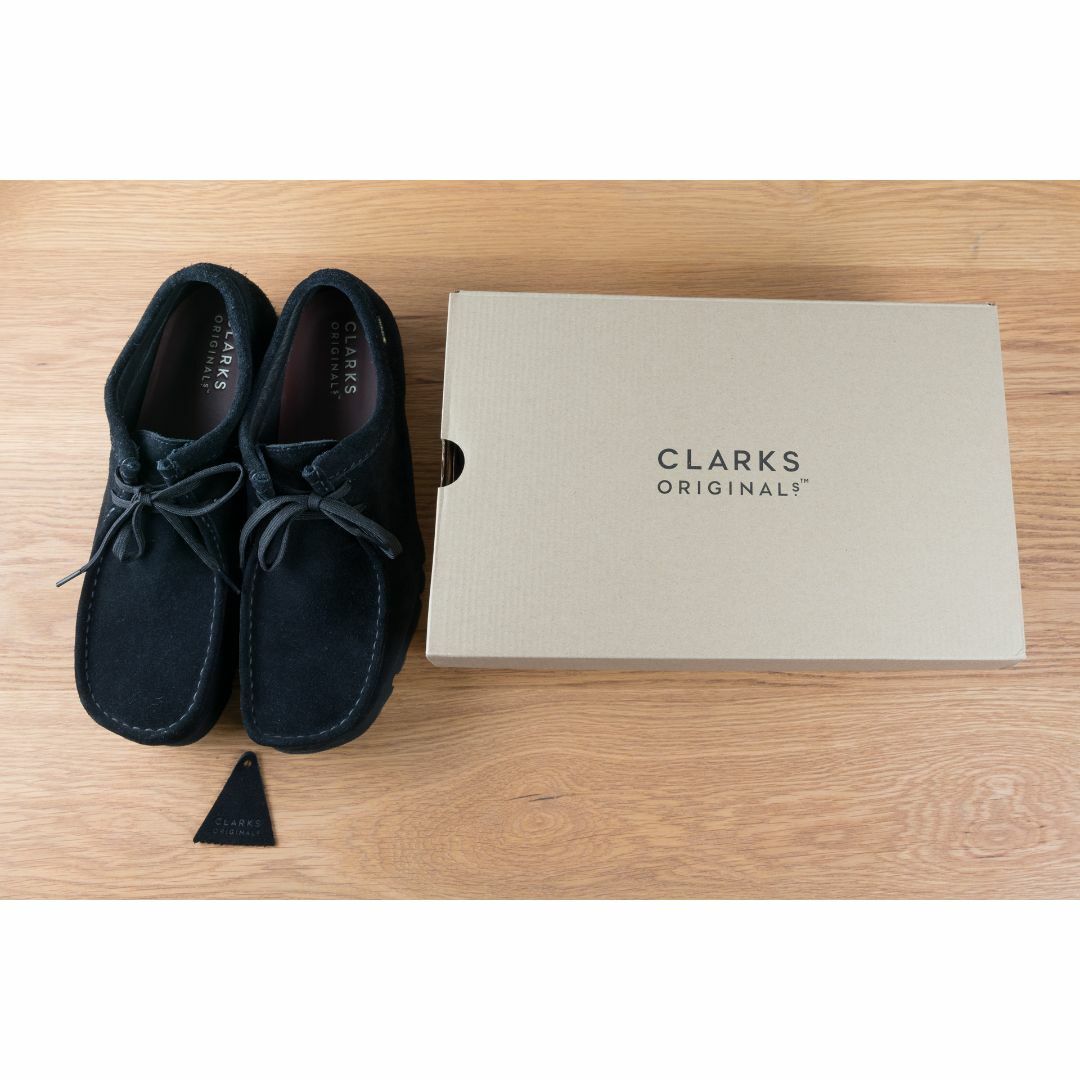 Clarks(クラークス)のWallabee GTX / メンズワラビーゴアテックス （ブラックスエード） メンズの靴/シューズ(スリッポン/モカシン)の商品写真