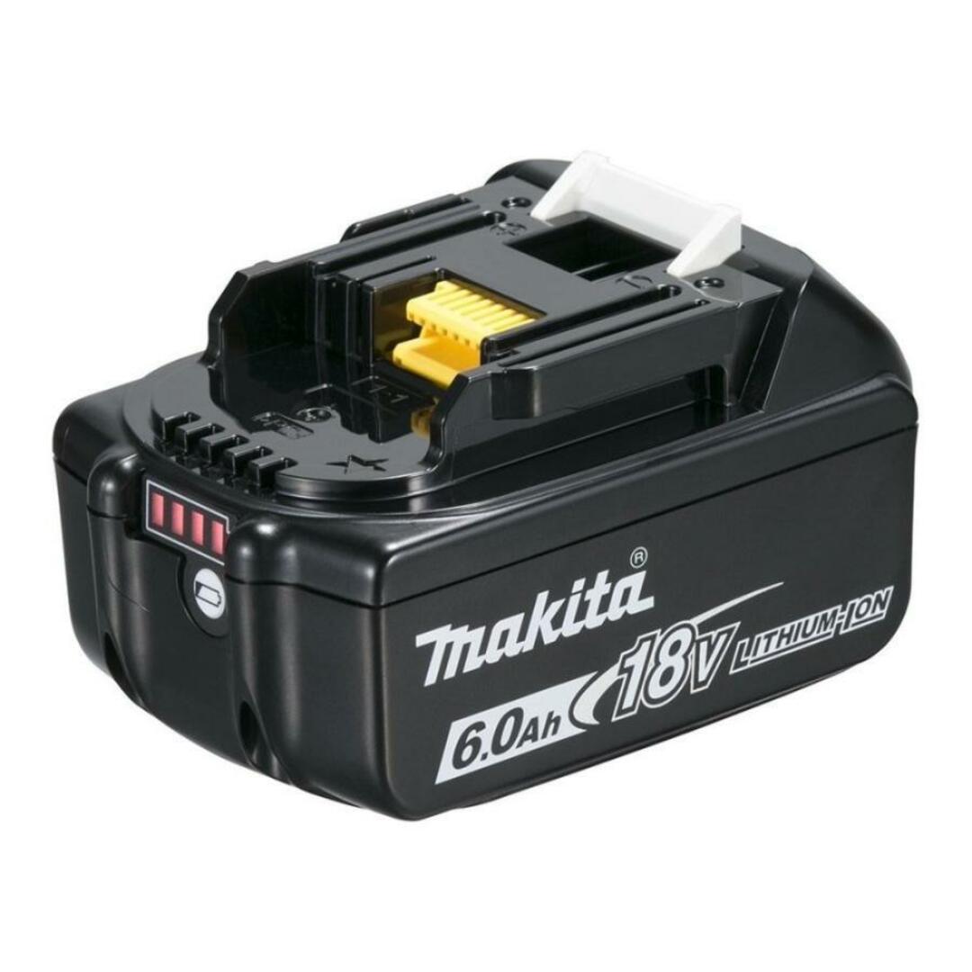 makita (マキタ) 18V 6.0Ah Li-ionバッテリ 残量表示付 雪マーク付 化粧箱入 BL1860B A-60464 未使用品マキタ