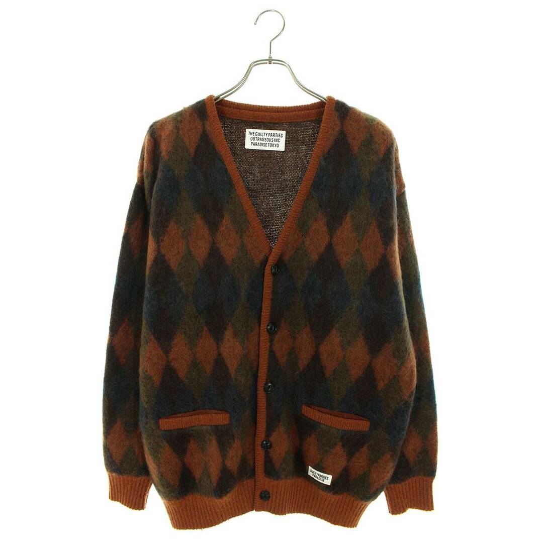 WACKO MARIA - ワコマリア DIAMOND MOHAIR CARDIGAN ダイヤモンド