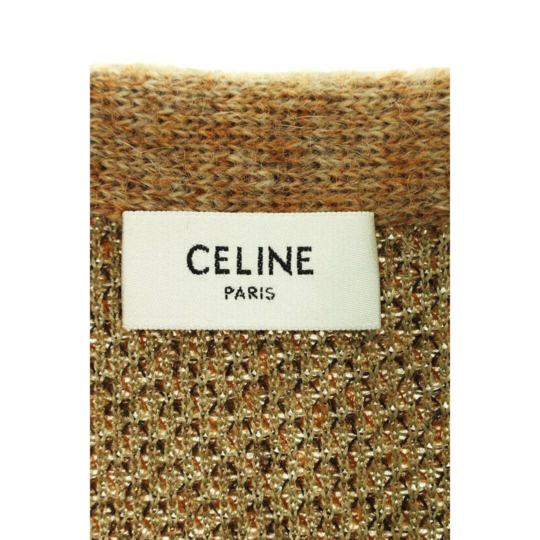 celine(セリーヌ)のセリーヌバイエディスリマン  19AW  2A584382D アーガイルモヘアカーディガン メンズ L メンズのトップス(カーディガン)の商品写真