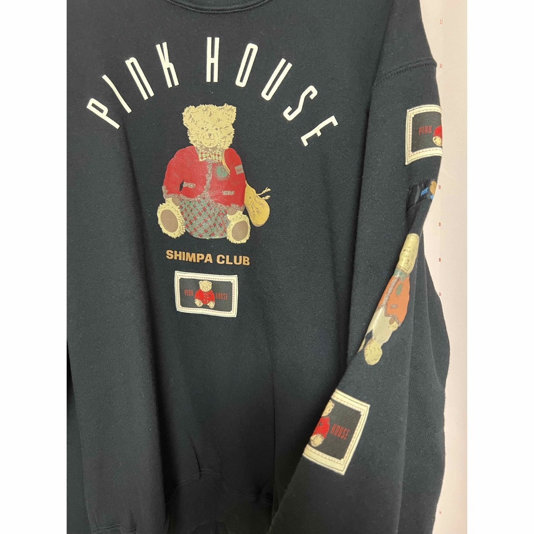 PINK HOUSE(ピンクハウス)のピンクハウス　くまさんトレーナー レディースのトップス(トレーナー/スウェット)の商品写真