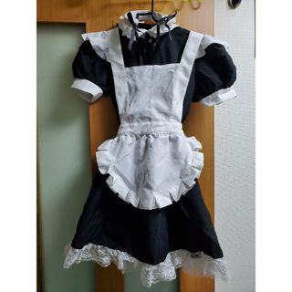 ボディライン(BODYLINE)の【ハロウィンコスプレ】メイド服3点セット(衣装一式)