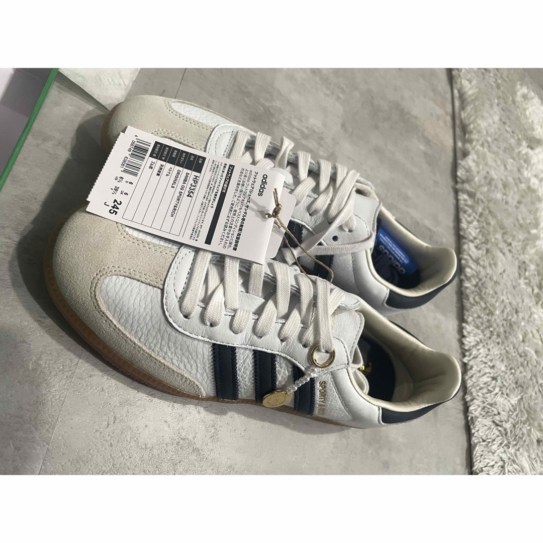 adidas SAMBA LEATHER 新品 24.5 アディダス サンバ