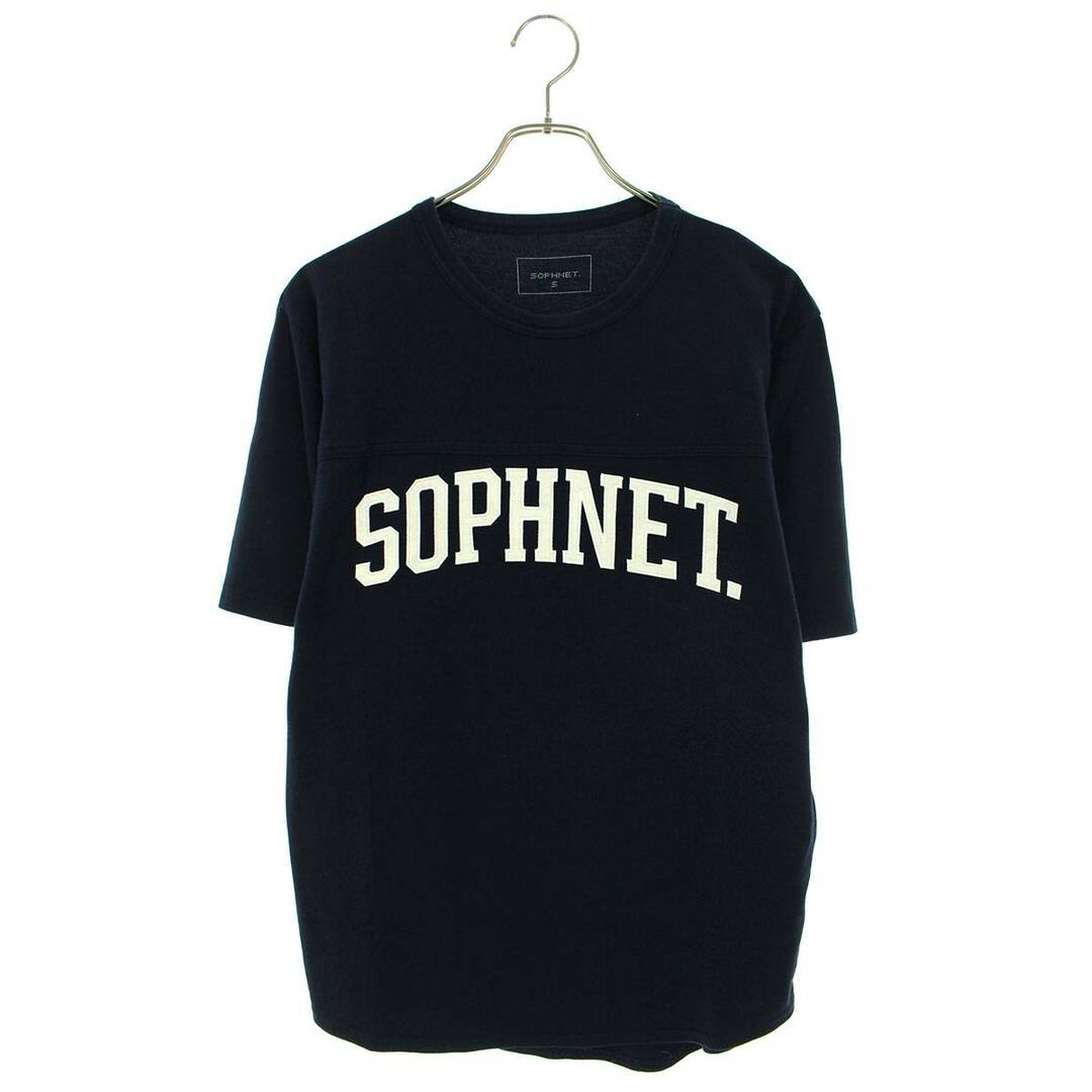 ソフネット  SOPH-160022 アーチロゴ刺繍フットボールTシャツ メンズ S