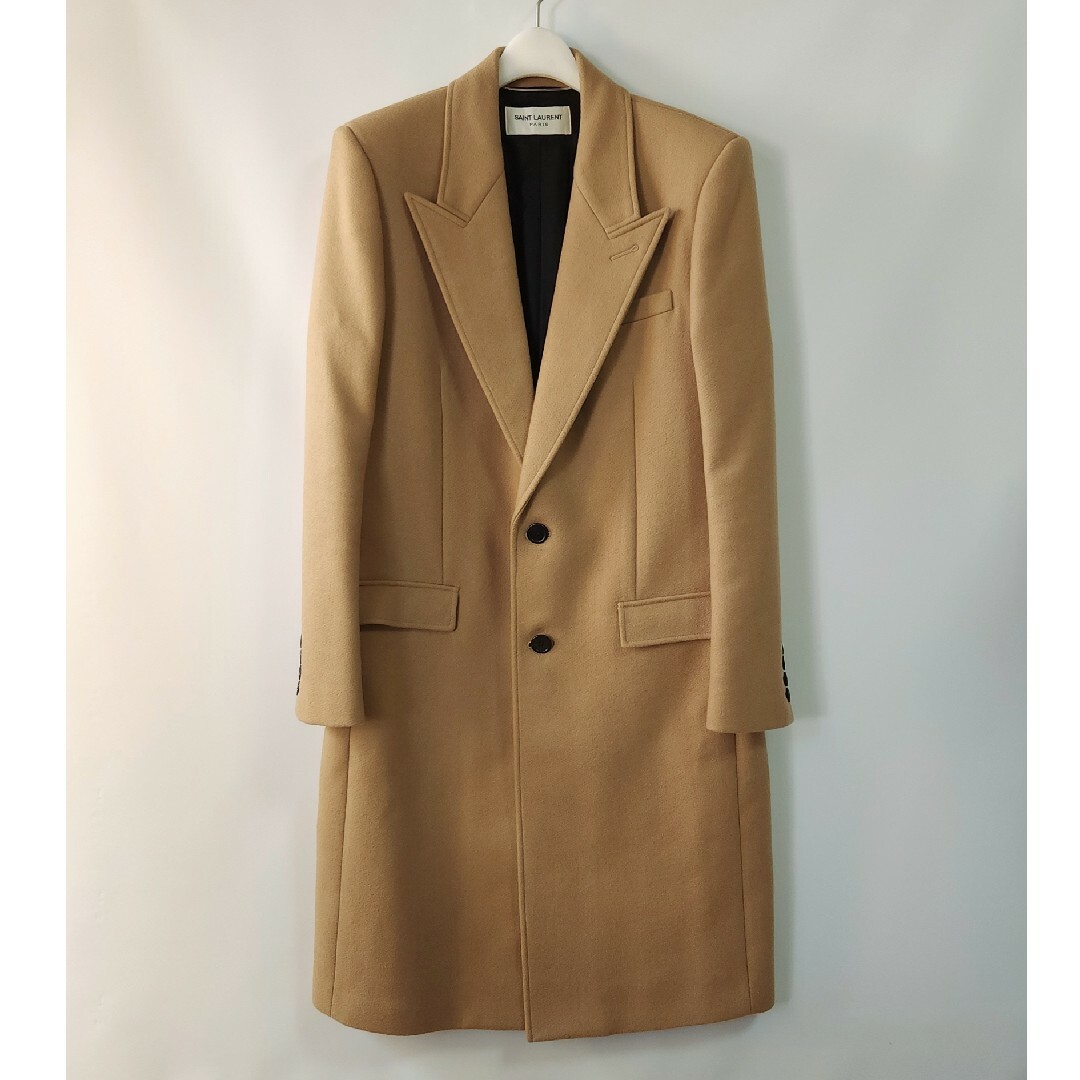 Saint Laurent - 21AW SAINT LAURENT PARIS カシミヤチェスターコート ...