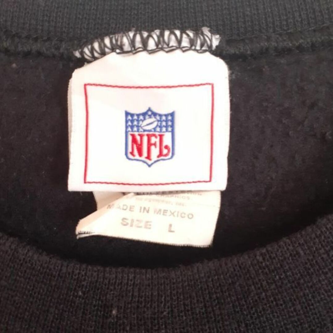 NFL スティーラーズ ロゴプリント 裏起毛 トレーナー L メンズのトップス(スウェット)の商品写真
