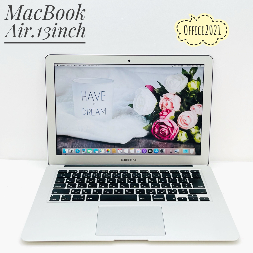 MacBook Air 13inch SSD128GB  Office2021