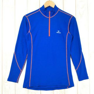 ファイントラック(finetrack)のMENs M  ファイントラック メリノスピン ライト ジップネック シャツ メリノウール ベースレイヤー FINETRACK ブルー系(その他)