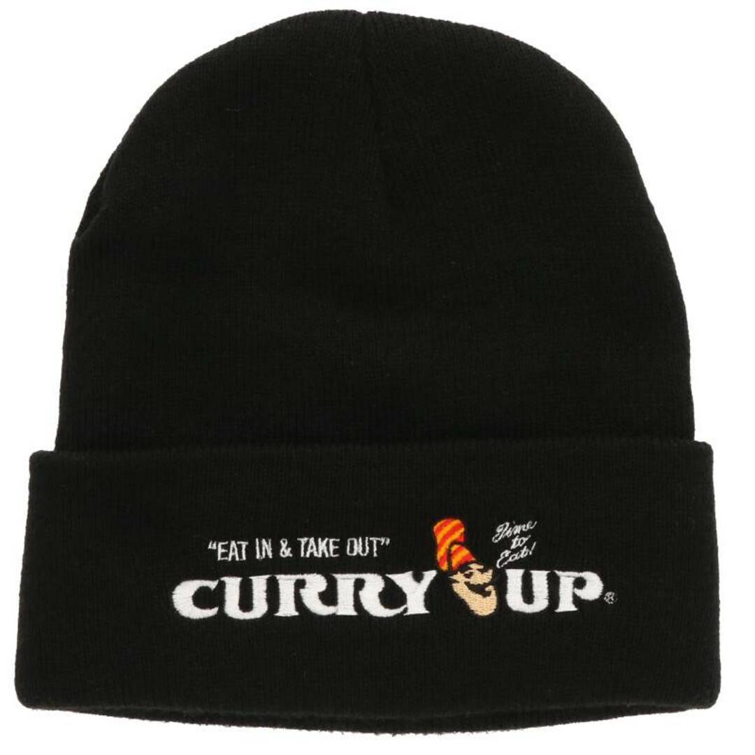 ヒューマンメイド CURRY UP ロゴニットキャップ メンズ