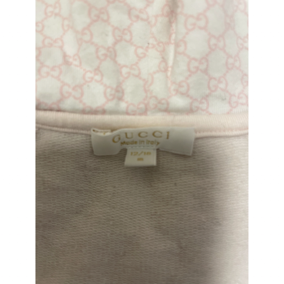 Gucci(グッチ)のGUCCI ベビーパーカー　 キッズ/ベビー/マタニティのベビー服(~85cm)(トレーナー)の商品写真