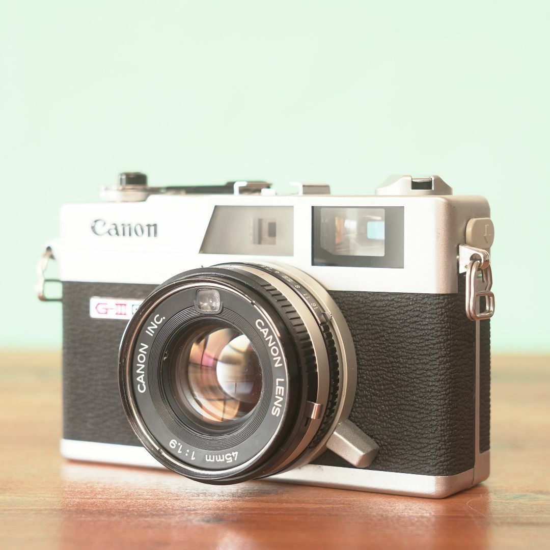 完動品◎CANON ニューキャノネットQL19 G-III フィルムカメラ 85