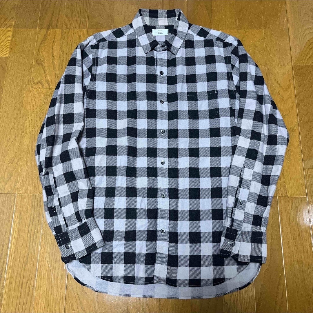 15aw Rags McGREGOR  ブロック チェック シャツ サイズS