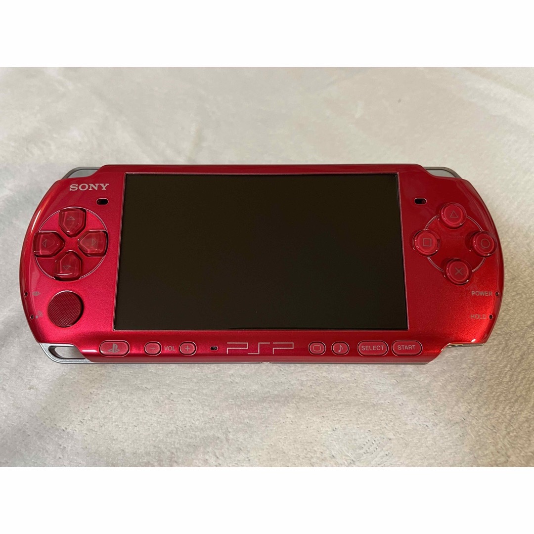 ☆新品同様☆(本体未使用) PSP-3000 ラディアントレッド-