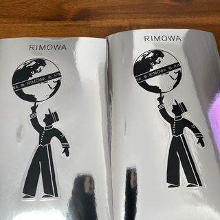 リモワ(RIMOWA)のリモア、購入時についてきたステッカー２枚セット(シール)