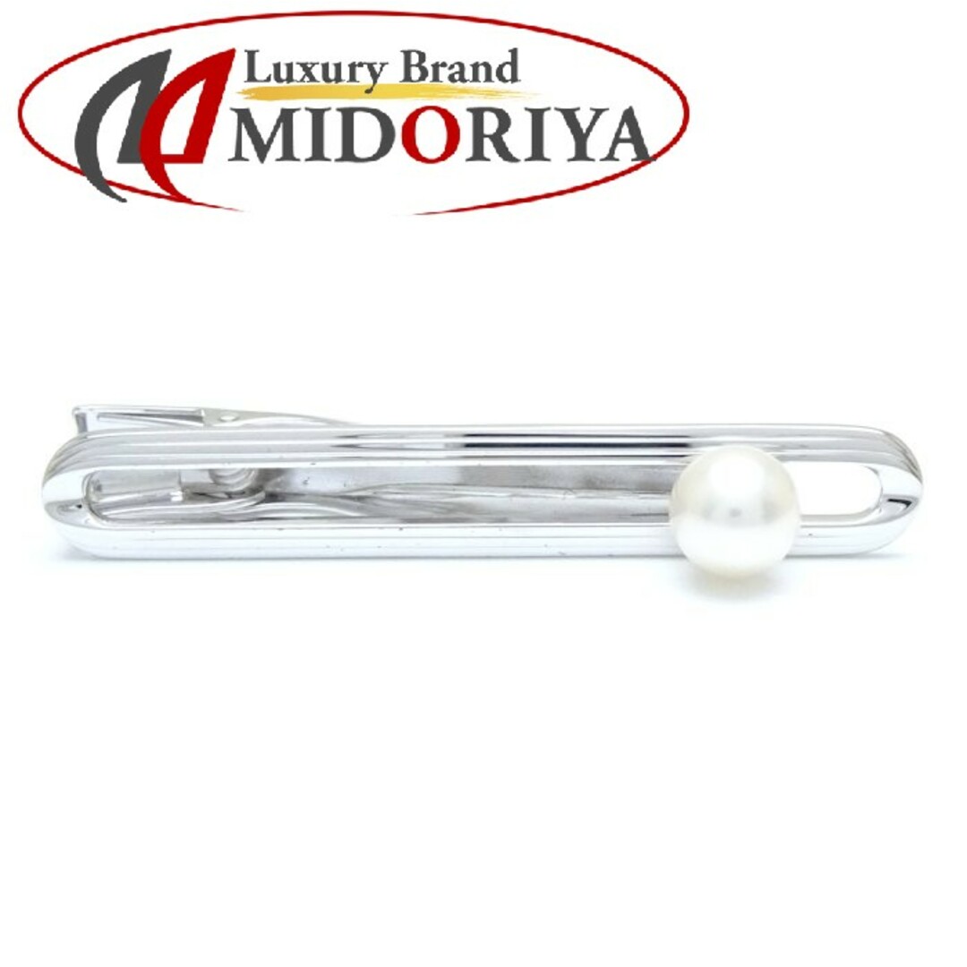 MIKIMOTO(ミキモト)のMIKIMOTO ミキモト ネクタイピン タイピン パール7.3ミリ 真珠 メンズ シルバー925/290539【中古】【BJ】 メンズのファッション小物(ネクタイピン)の商品写真