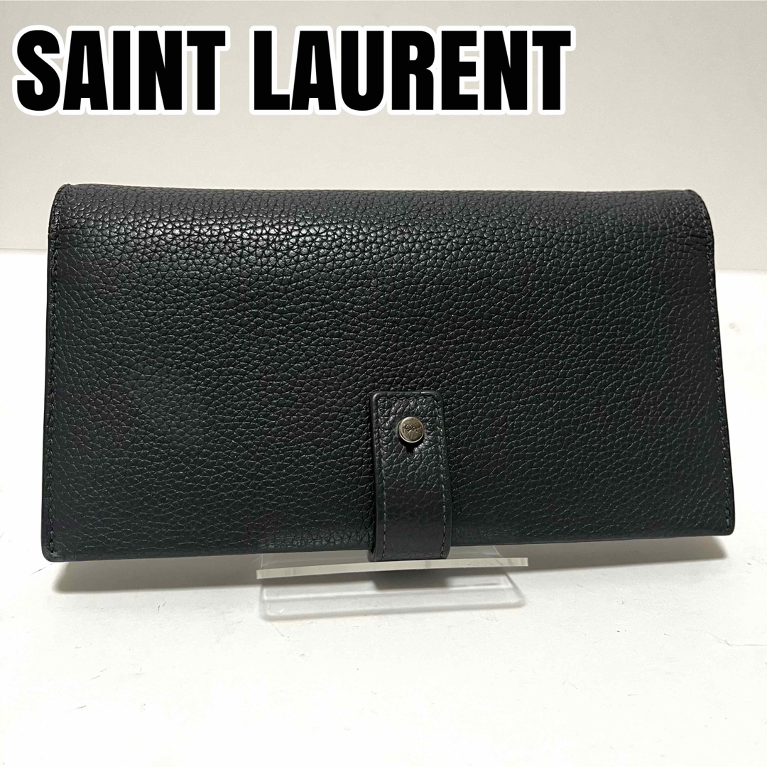 美品 Saint Laurent サンローラン フラグメントケース レザー