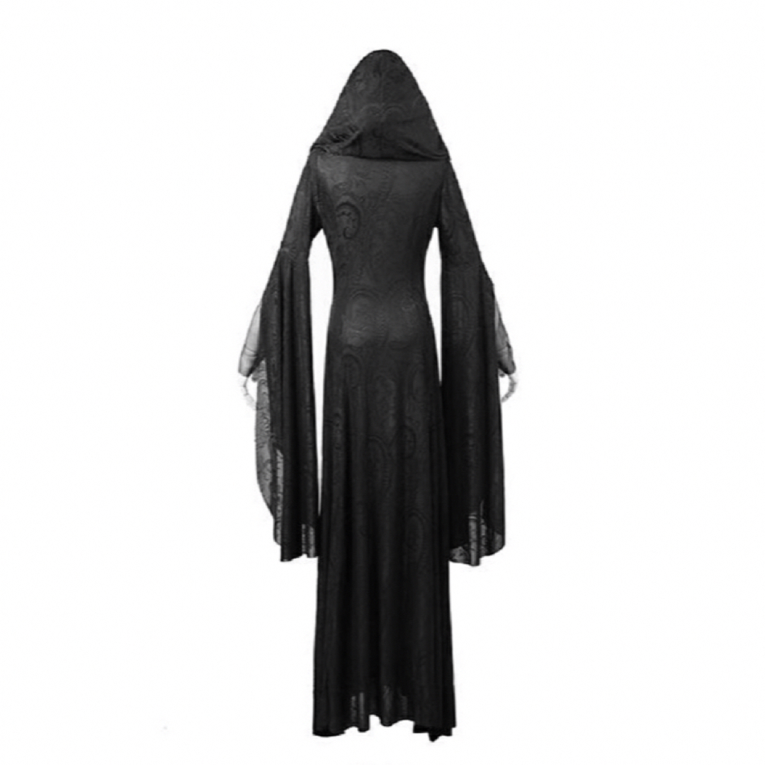 魔女 ドレス 大人女性用 ハロウィン オズの魔法使い風 コスプレ ホラー