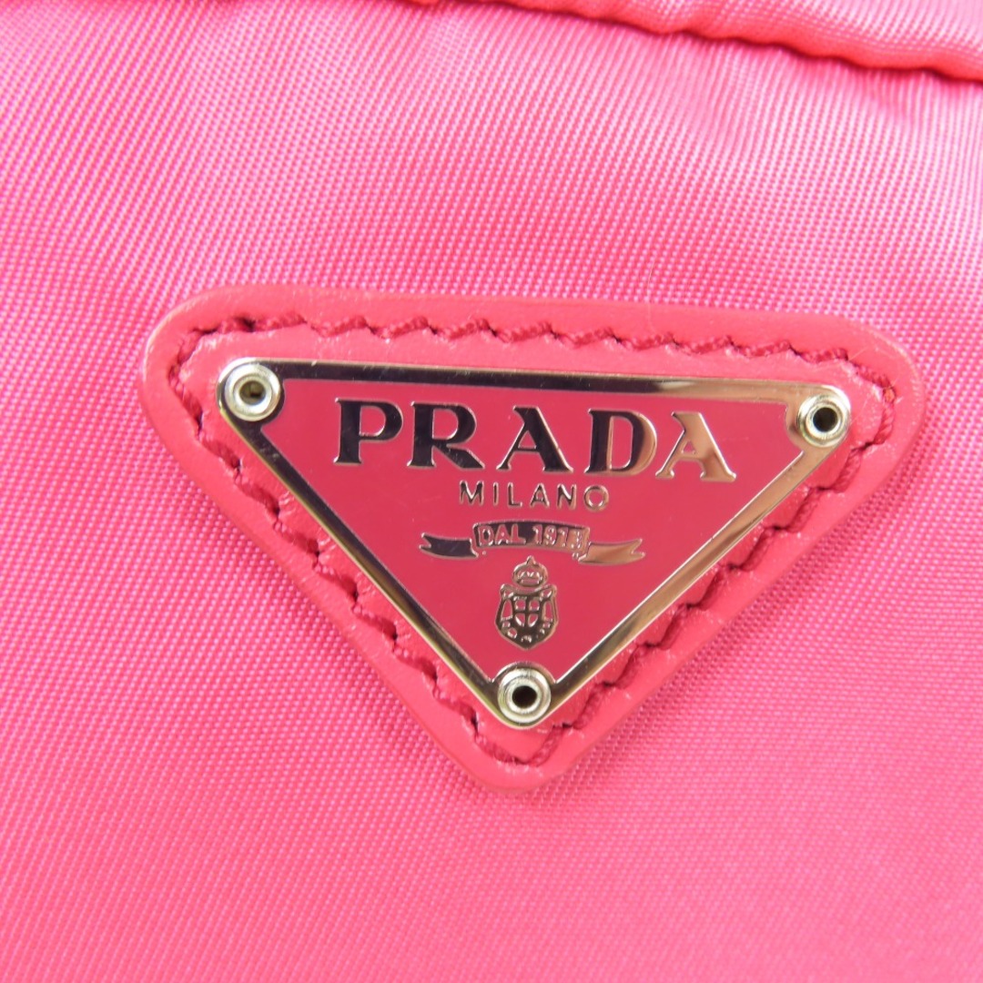 PRADA - 新品同様美品 PRADA プラダ 三角ロゴ 小物入れ 化粧 メイク